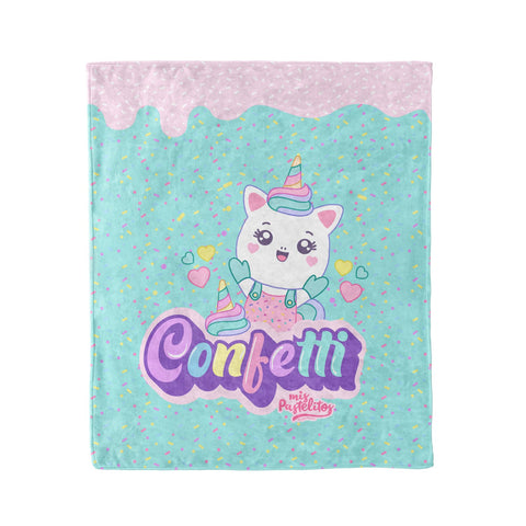 Frazada Confetti Menta