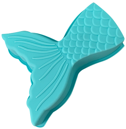 Molde de Silicón Cola de Sirena