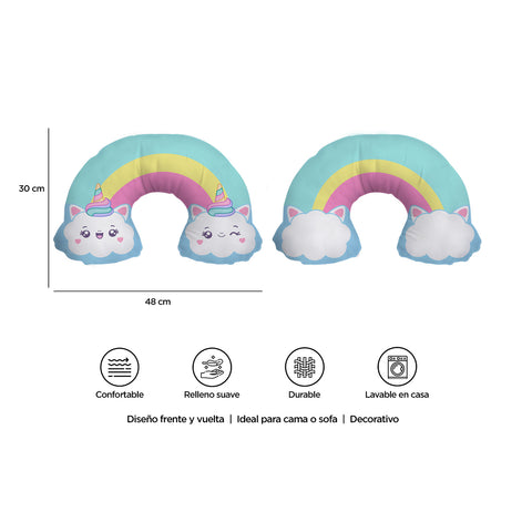 Cojín Arcoiris