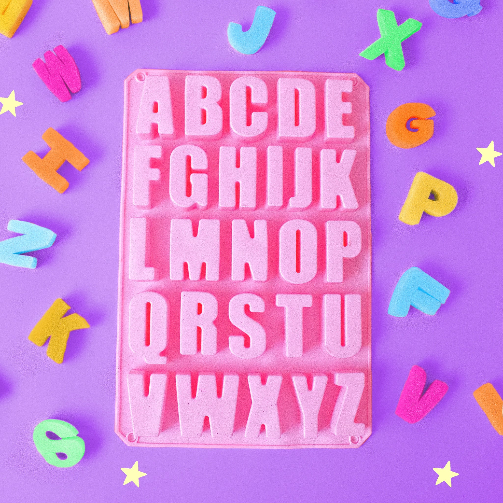 Molde Silicón Abecedario