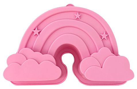 Molde de Silicón Arcoíris Nubes