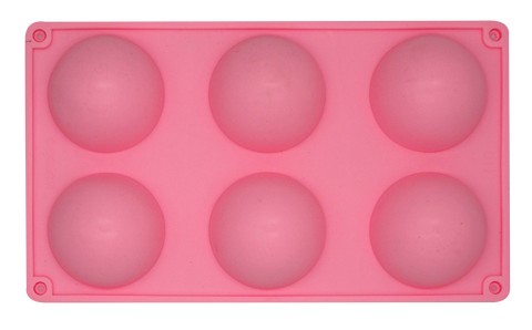 Molde de Silicón Media Esfera