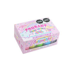 Kit Fondant Colores Unicornio Sabor Chicle
