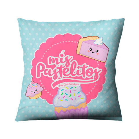Cojín Mis Pastelitos Ice Cream cuadrado