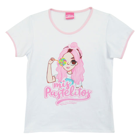 Playera Lollypop Mis Pastelitos